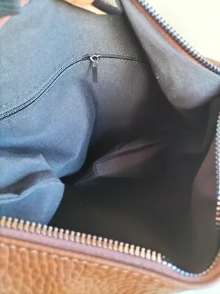 Borsa a spalla marrone