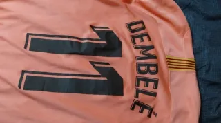 Camiseta Dembele FC Barcelona Nike Naranja