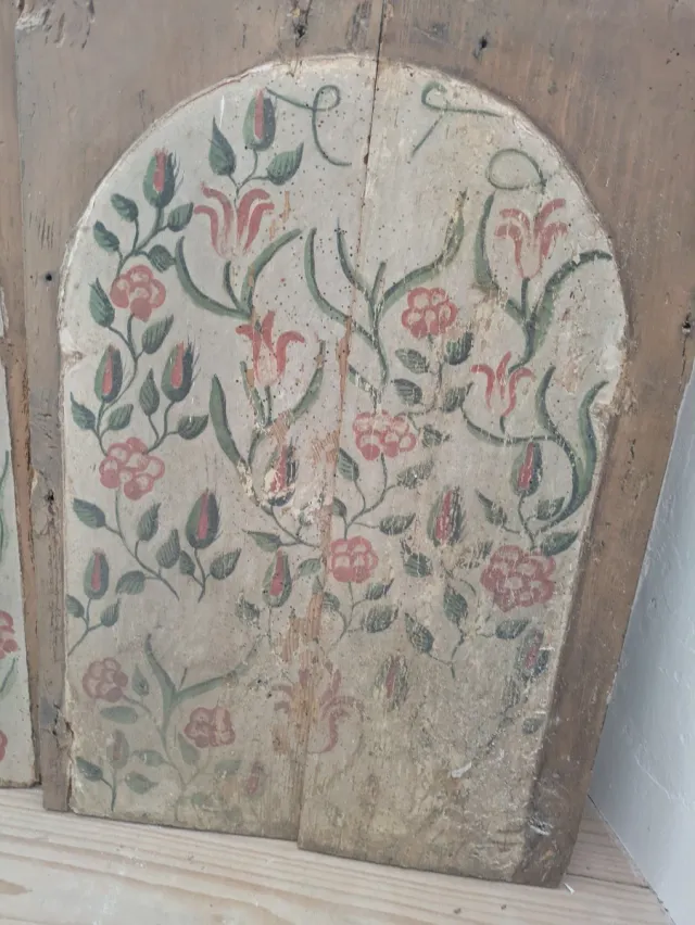 Dos fragmentos retablo s. XVIII