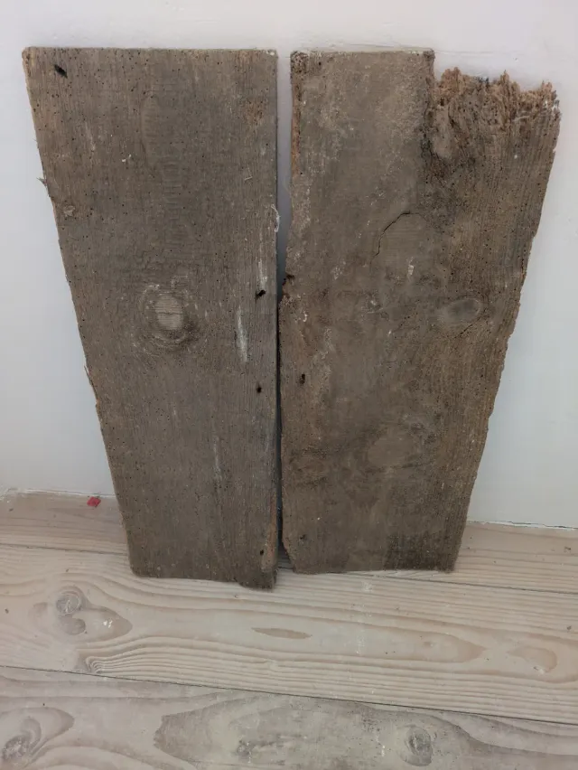 Dos fragmentos retablo s. XVIII