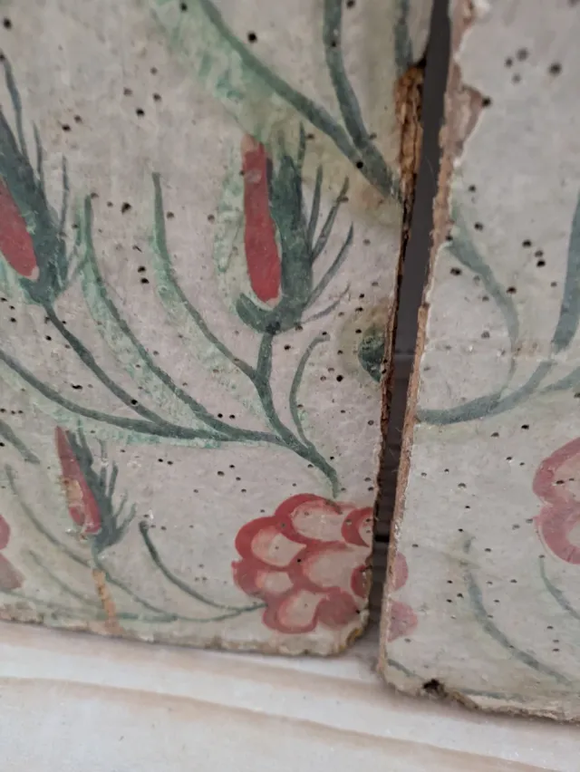 Dos fragmentos retablo s. XVIII