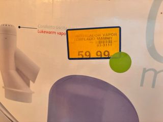 Humidificador Chicco Plata Transparente