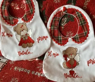 Bavetta Primo Natale Bimbo/Bimba