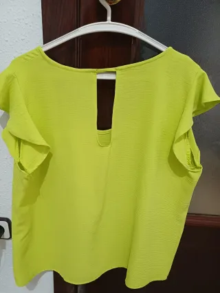 Blusa Verde Pistacho Talla XL Motif