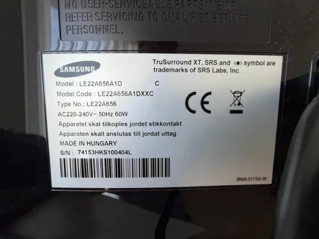 TV Samsung 22 pulgadas