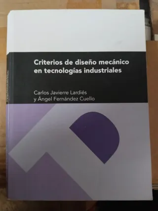 Libro criterios de diseño de maquinas