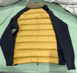 RRD Plumífero Hombre Talla M-L Verde/Amarillo