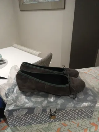 Manoletinas Callaghan Ante Gris Talla 39