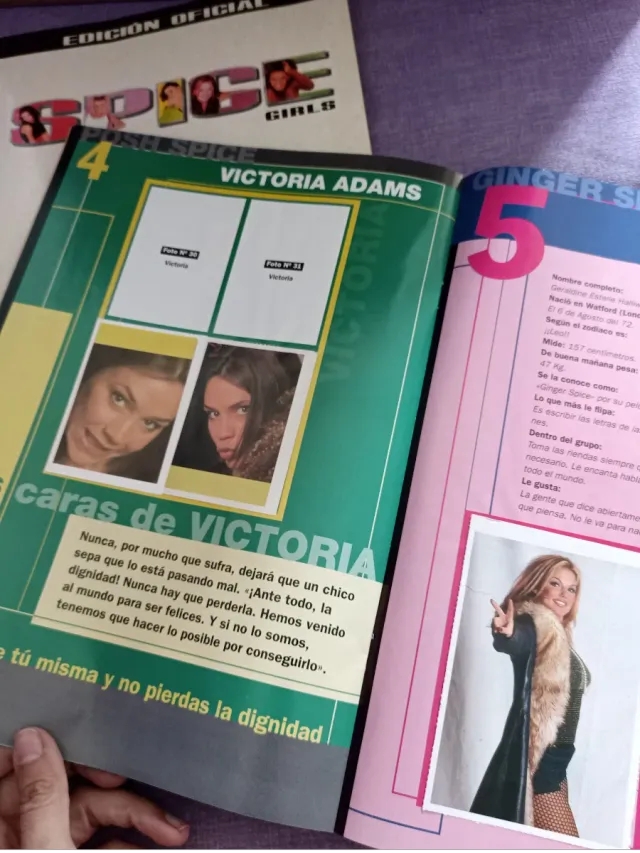 Biografía oficial Spice Girls