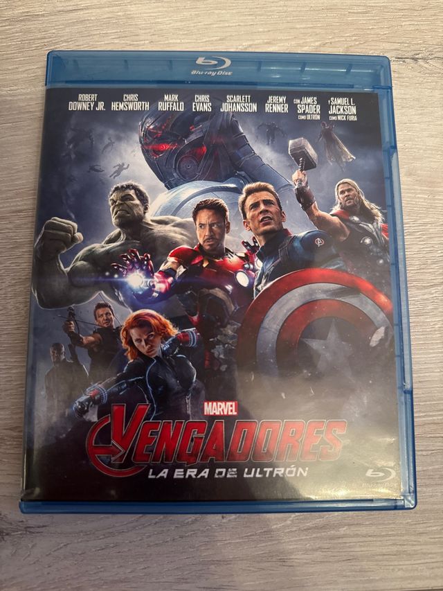 Blu-ray Vengadores La Era de Ultron