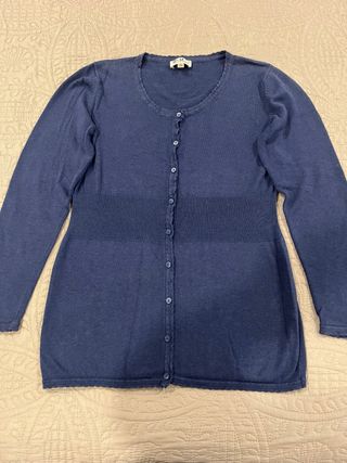 Suéter H&M azul talla m