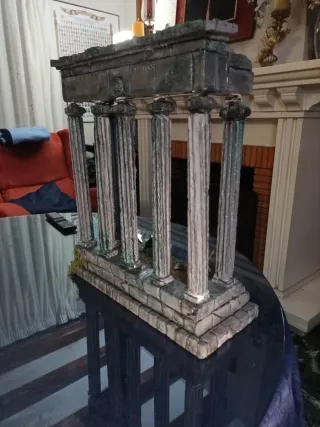 Maqueta Templo Romano Ruinas