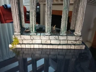 Maqueta Templo Romano Ruinas