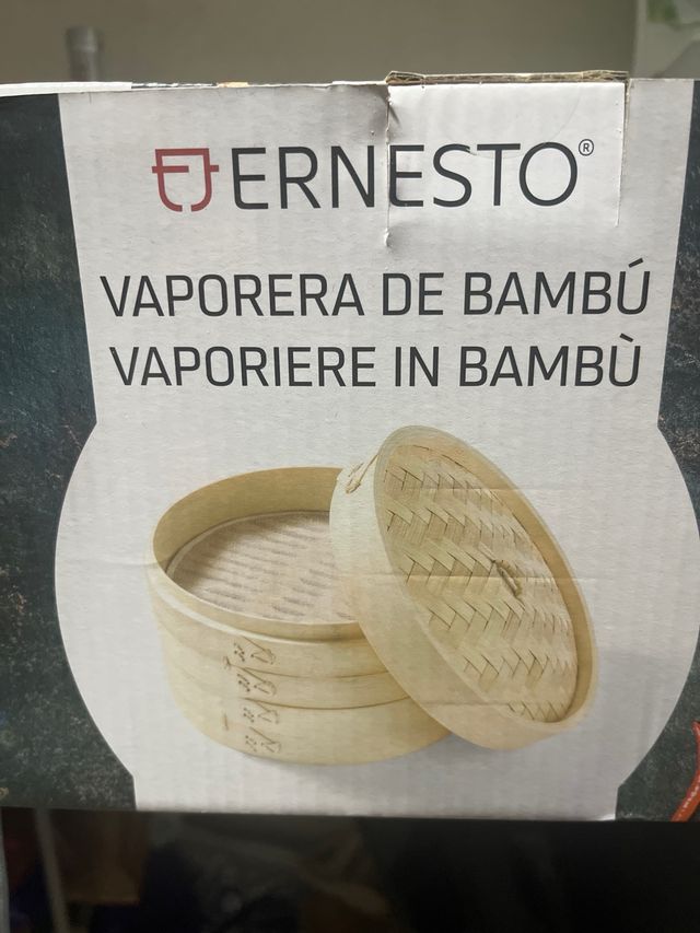 Vaporera bambu