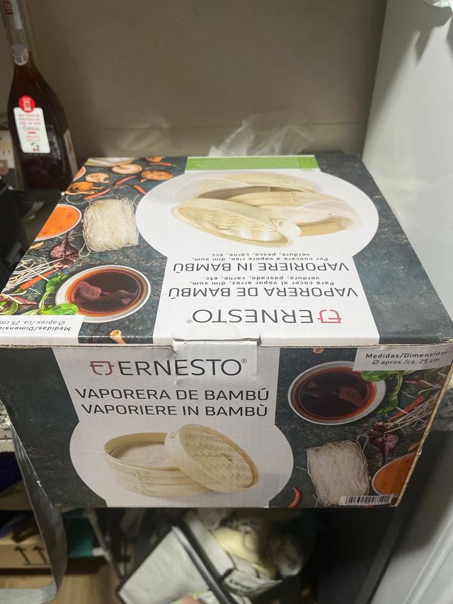 Vaporera bambu