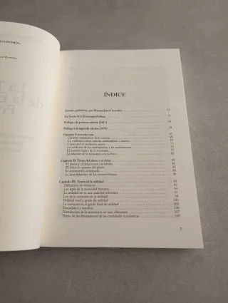 LA TEORÍA DE LA ECONOMIA POLÍTICA. STANLEY JEVONS,