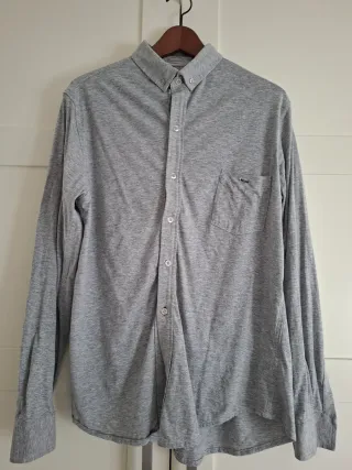 Camisa de hombre gris de Adolfo Domínguez