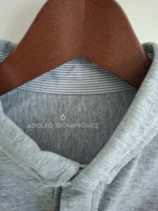 Camisa de hombre gris de Adolfo Domínguez