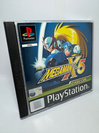 🇮🇹🇪🇸 Mega Man X5 PlayStation PS1 PAL