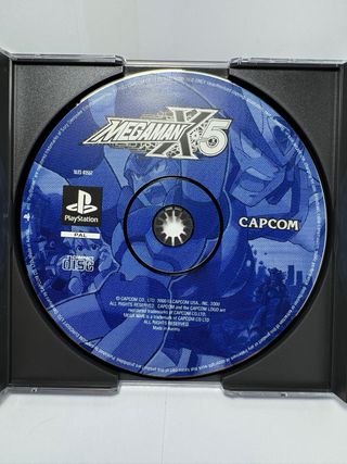 🇮🇹🇪🇸 Mega Man X5 PlayStation PS1 PAL
