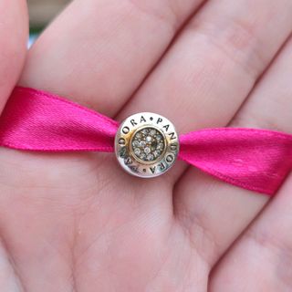 CHARM ORO Y PLATA REDONDO