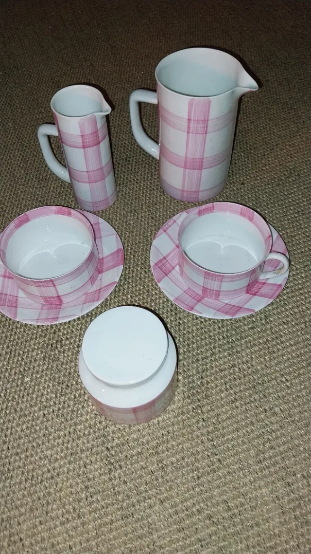 Juego Tu y Yo de porcelana castro sagardelos