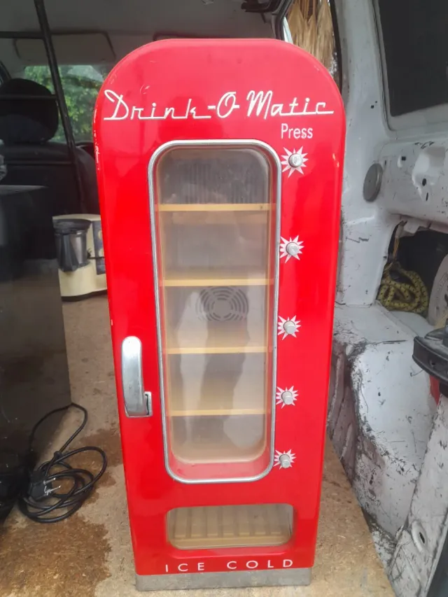 Nevera Mini Retro Drink-O-Matic