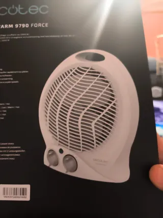 Estufa ventilador Cecotec Warm 9790