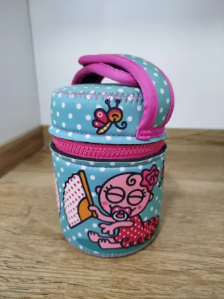Termo infantil con funda