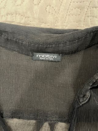 2 Camisas Negro y Animal Print