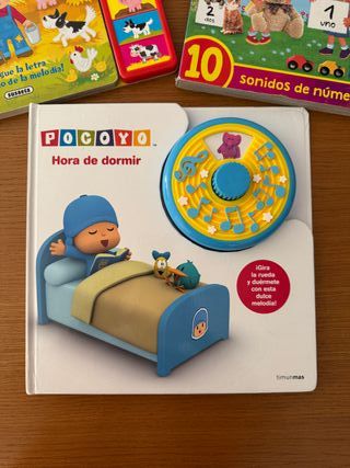 Lote de tres libros para bebés