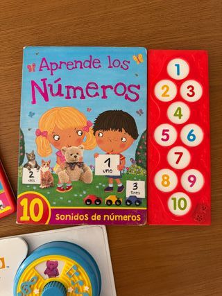 Lote de tres libros para bebés