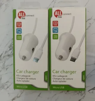 Cargador Coche ALL connect Micro USB 1.2A