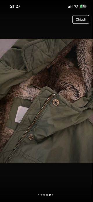 Parka donna Yes Zee verde