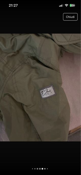 Parka donna Yes Zee verde