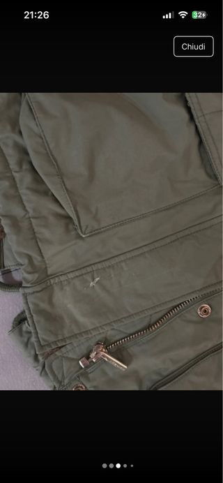 Parka donna Yes Zee verde