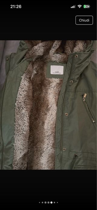 Parka donna Yes Zee verde