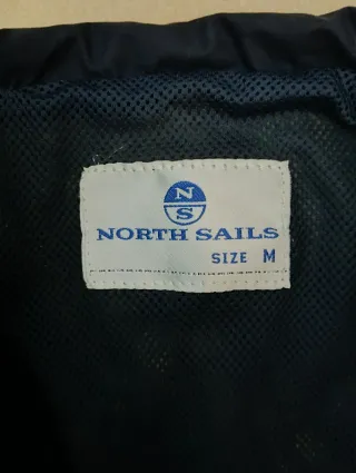Giacca North Sails blu navy particolare vintage