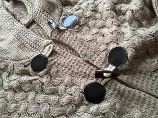 Cardigan bambino effetto montgomery beige tg 10 an