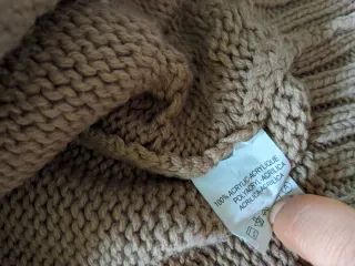 Cardigan bambino effetto montgomery beige tg 10 an