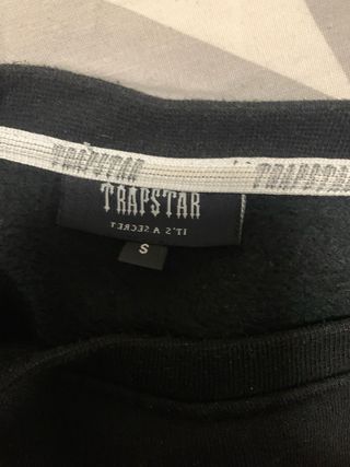 Sudadera Trapstar Negra Multicolor
