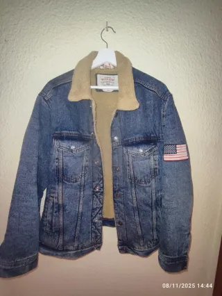 Chaqueta vaquera forrada