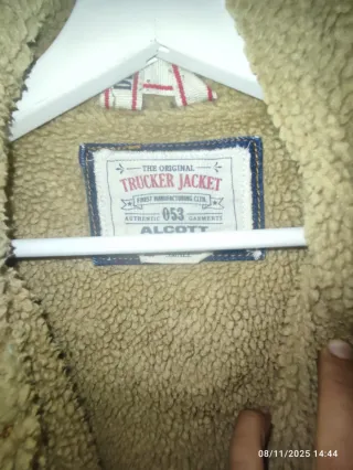 Chaqueta vaquera forrada