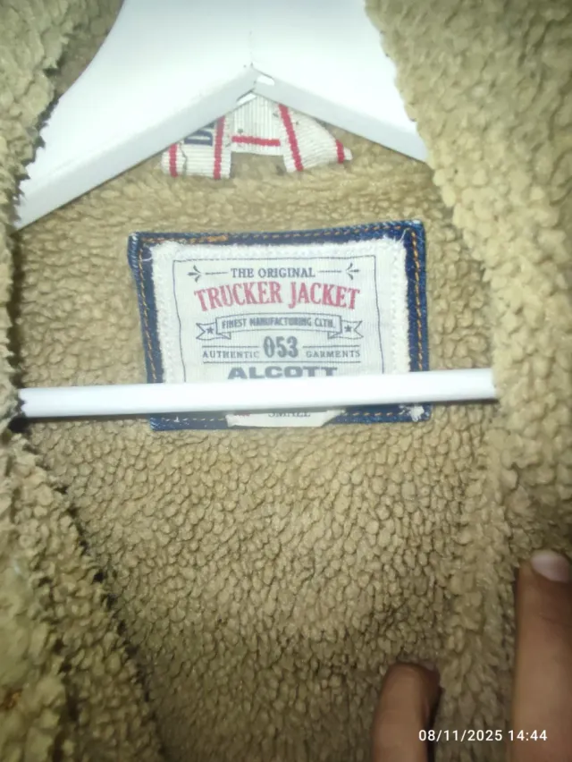 Chaqueta vaquera forrada