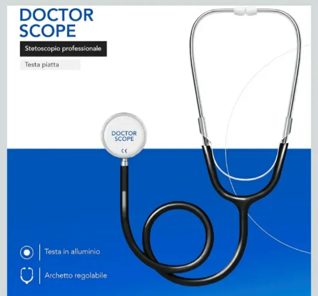 Stetoscopio AIESI Doctor Scope Professionale
