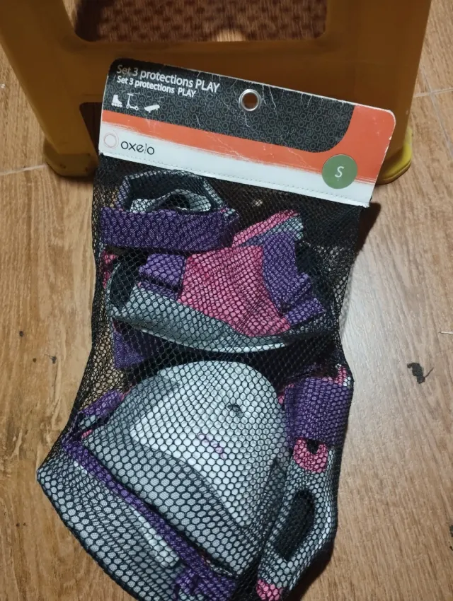 Set Protecciones Oxelo Talla S Patinaje