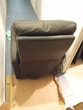 Butaca Lofthous Negra Cuero