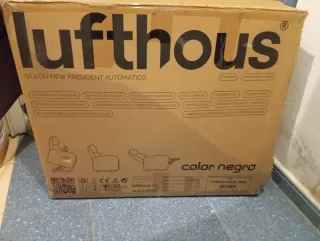 Butaca Lofthous Negra Cuero