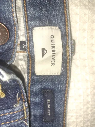 Vaqueros Quiksilver Slim Fit Azules