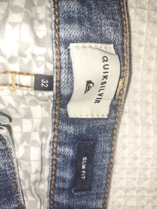 Vaqueros Quiksilver Slim Fit Azules